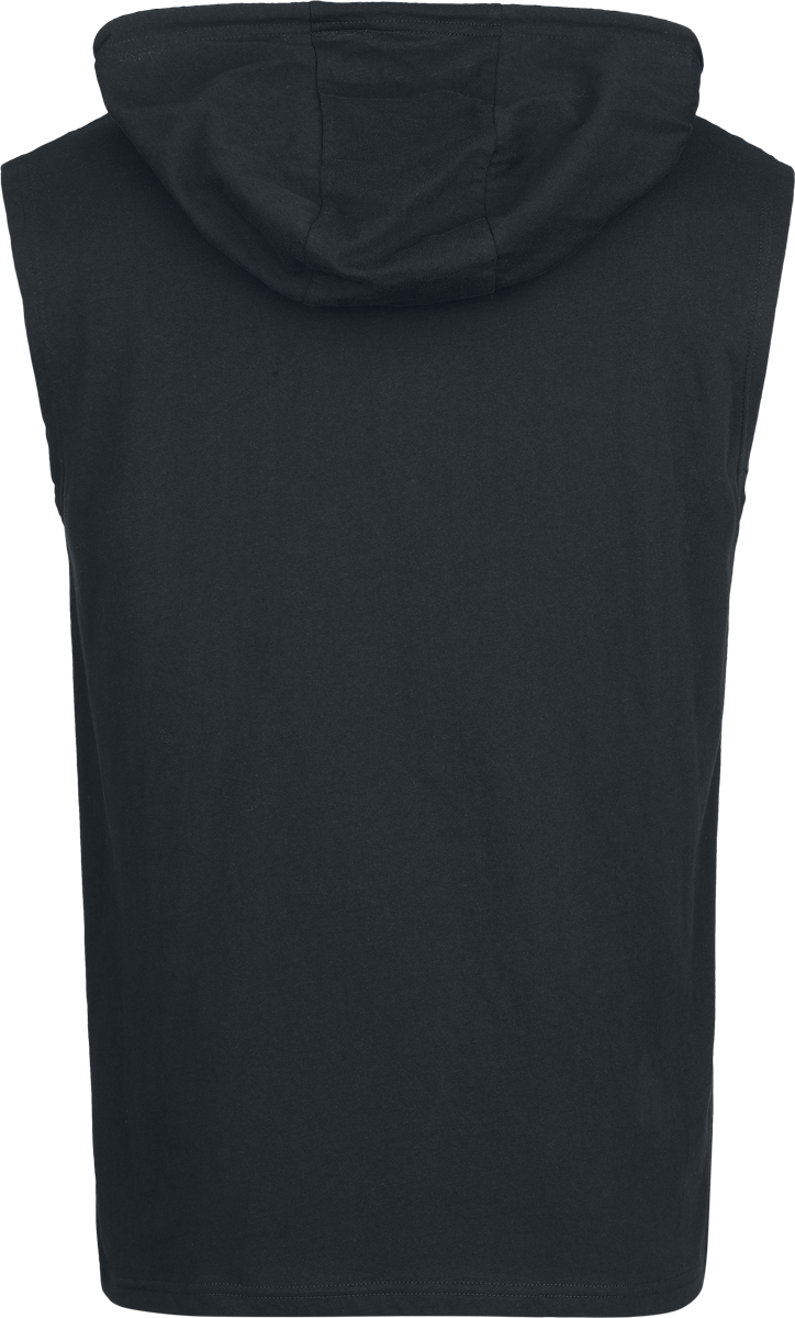 4068143320207 - Hooded Tank Tank-Top schwarz in S