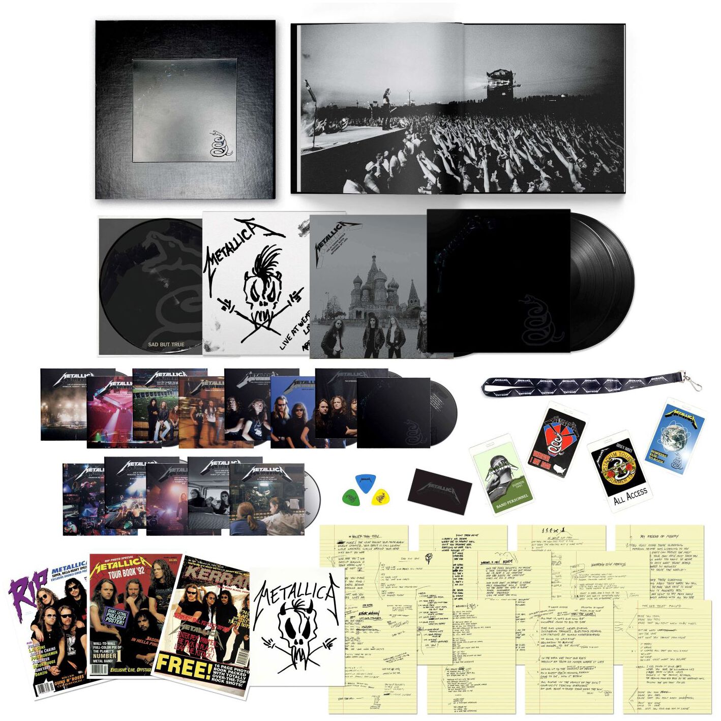 Levně Metallica Metallica (Black album) 6-LP BOX standard
