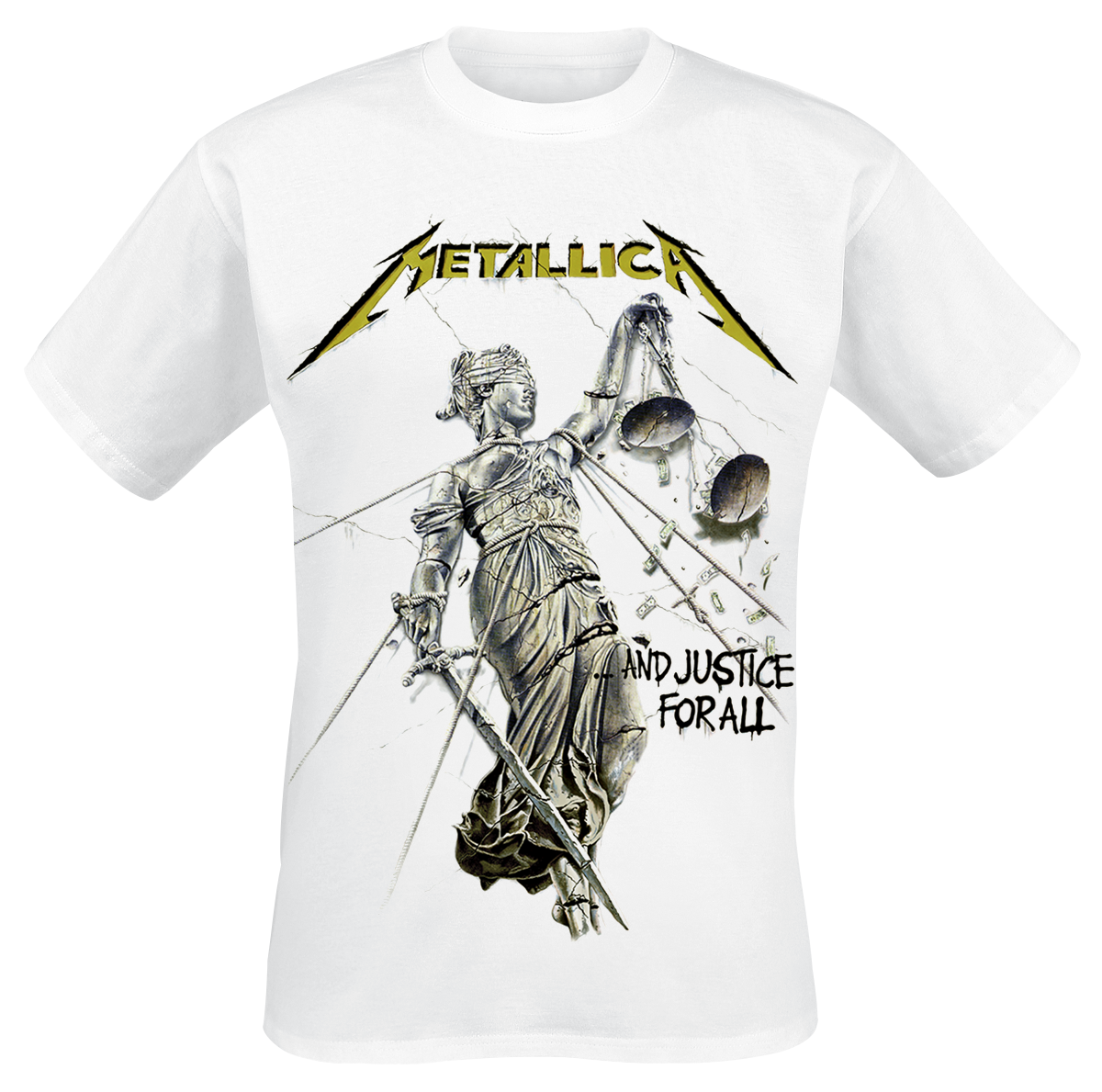 Metallica - Justice - T-Shirt - weiß