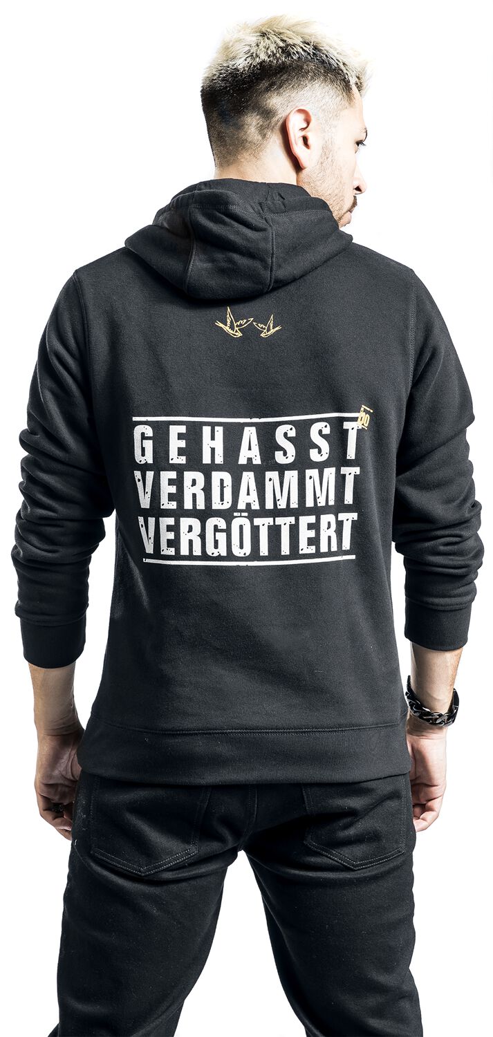 Böhse Onkelz Gehasst Verdammt Vergöttert Die Letzten Jahre Gehasst, Verdammt, Vergöttert | Böhse Onkelz Kapuzenpullover | EMP