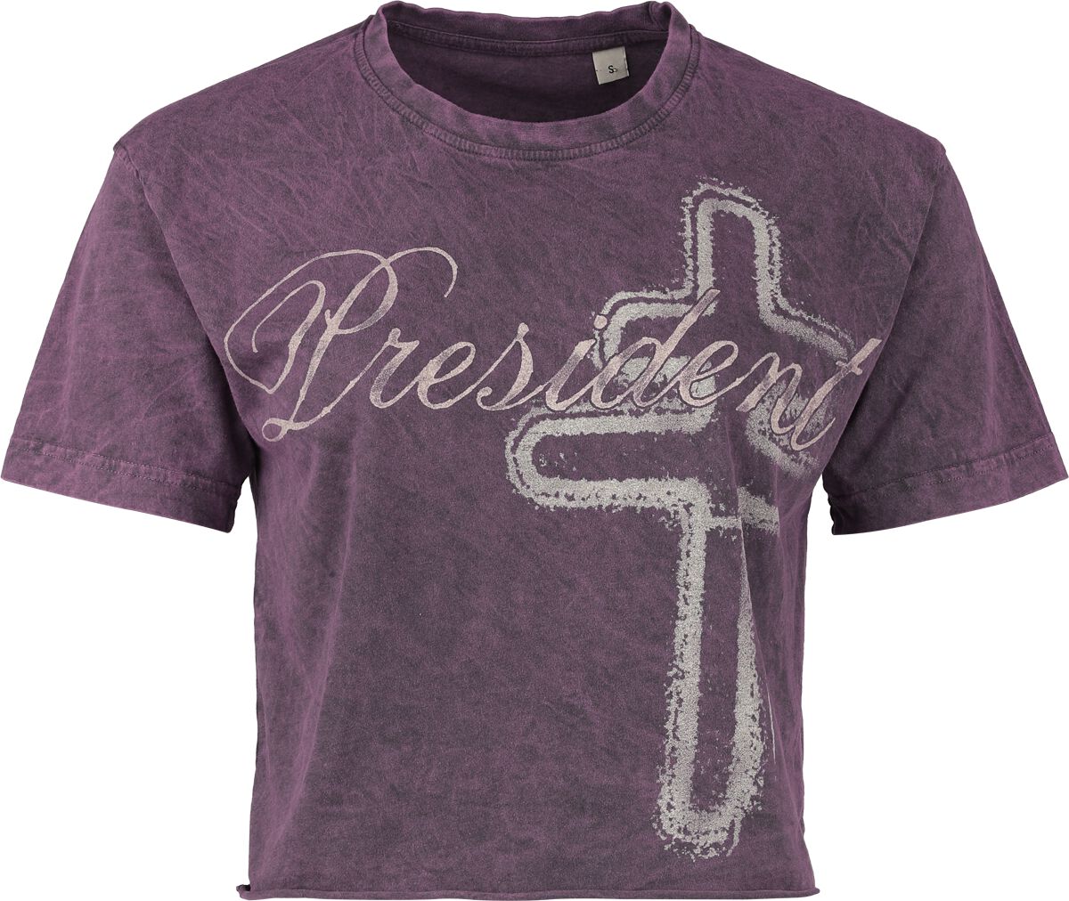 President Crown Crop T-Shirt purple in XXL 22950-President