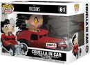 Cruella in car POP Rides Vinyl Figure 61, 101 Dalmatiner, Funko Pop!