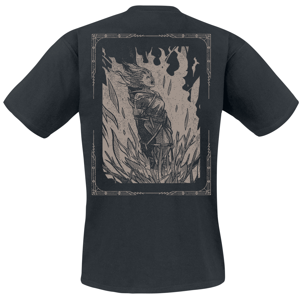 4064854989115 - Burning Body T-Shirt schwarz in 3XL 4064854989115 - Burning Body T-Shirt schwarz in 3XL