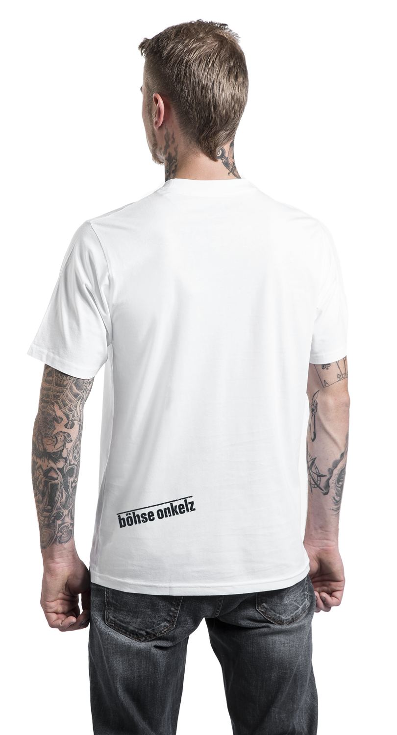 Böhse Onkelz Böhse für's Leben T-Shirt weiß