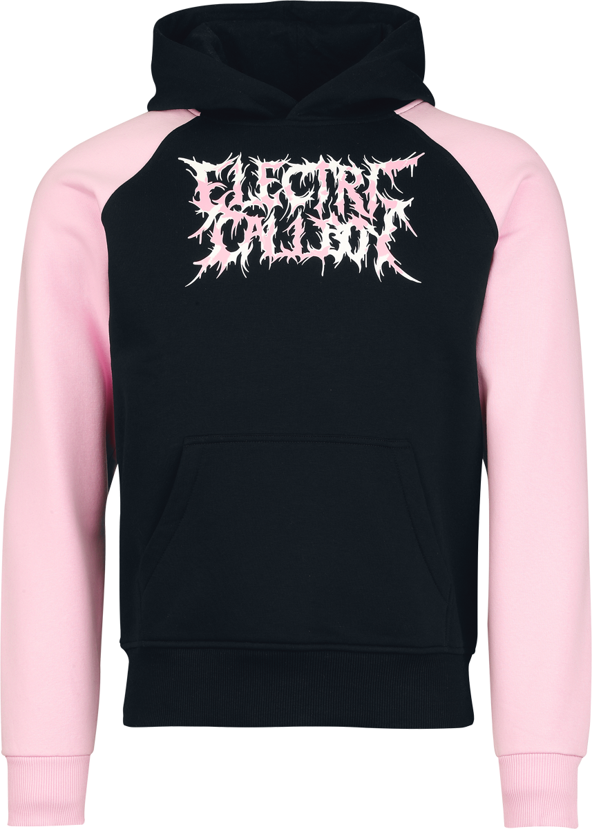 Electric Callboy  Hoodie - Logo - for Men - black-pink