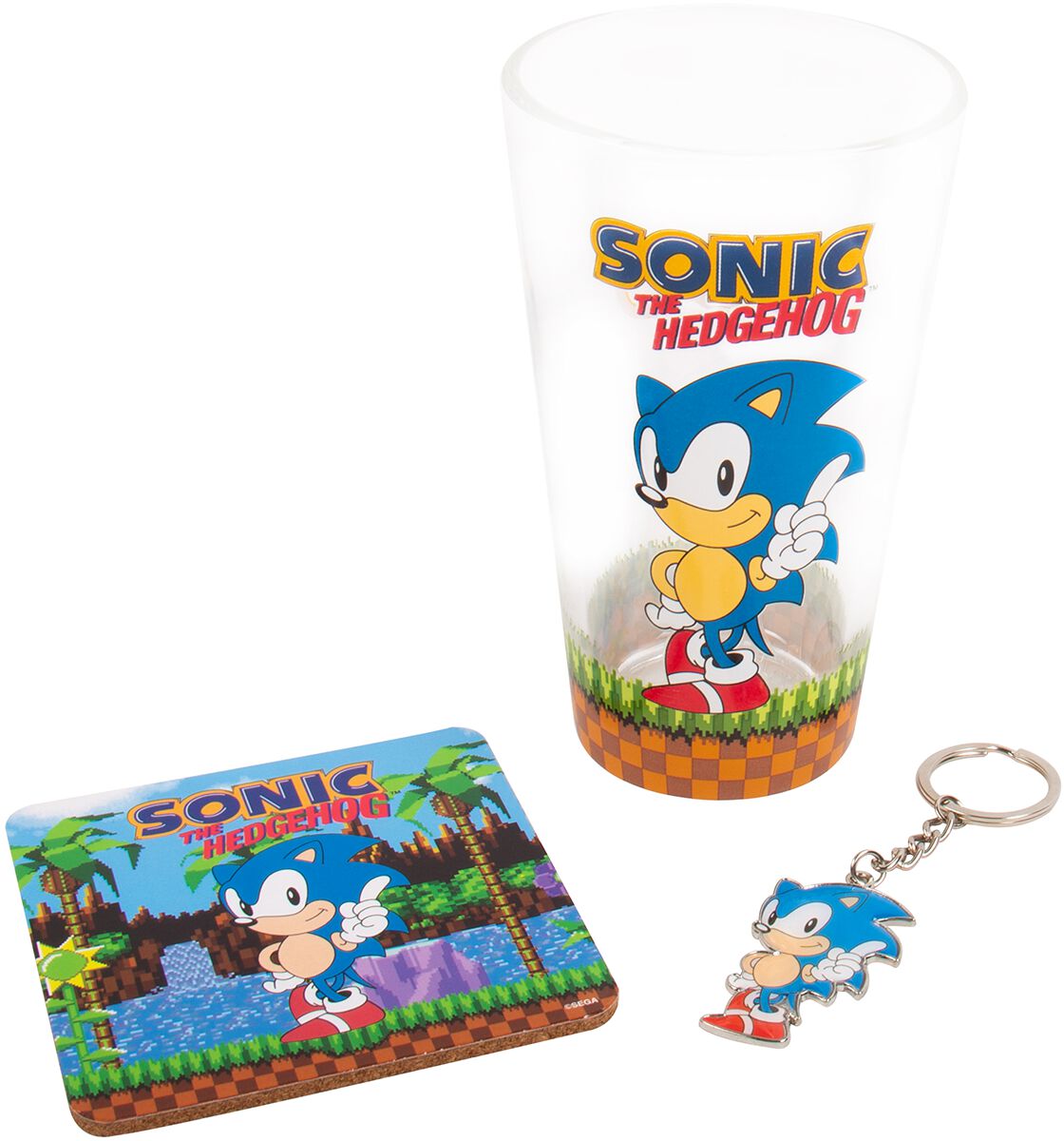 Geschenk-Set Fanpaket multicolor von Sonic The Hedgehog