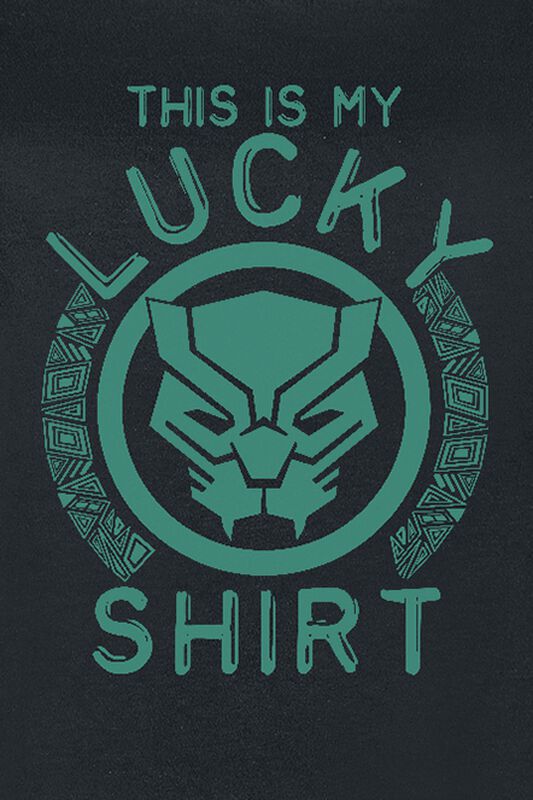 Filme & Serien Black Panther Lucky Panther | Black Panther T-Shirt
