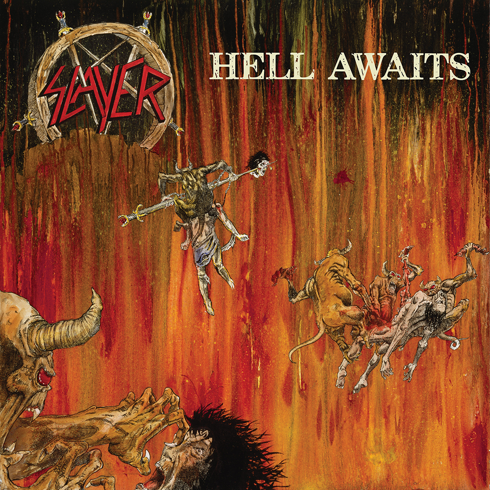 Slayer Hell Awaits LP multicolor