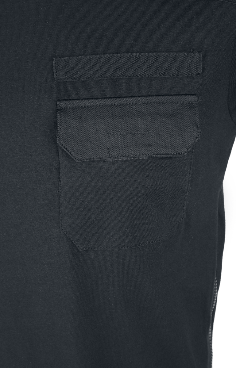 Chemical Black Jakoda Top T-Shirt schwarz