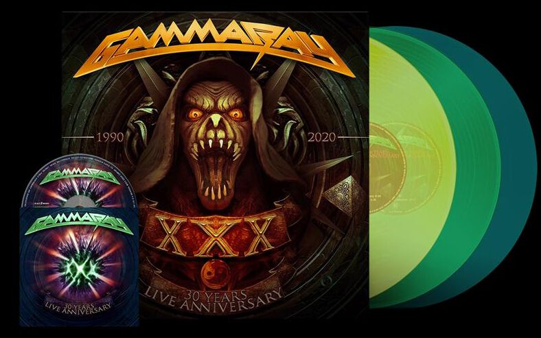 Image of Gamma Ray 30 Years - Live Anniversary 3-LP Standard