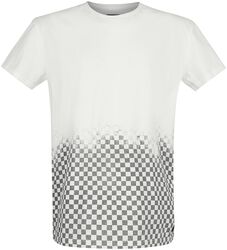T-Shirt mit Schachbrett Muster