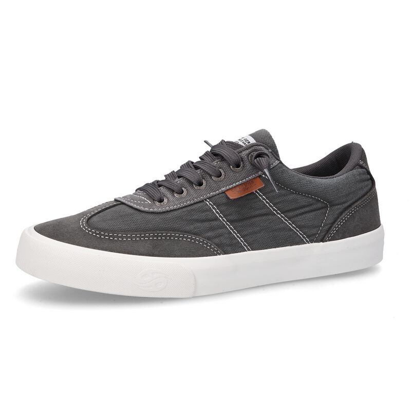Baskets  de Dockers by Gerli - Baskets Délavées en Toiles - Gris Foncé - EU41 à EU47 - pour Homme - gris foncé