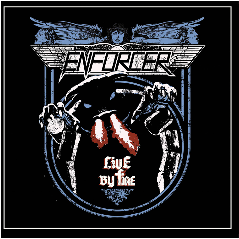 Enforcer Live by fire LP splattered - 28.59% Rabatt