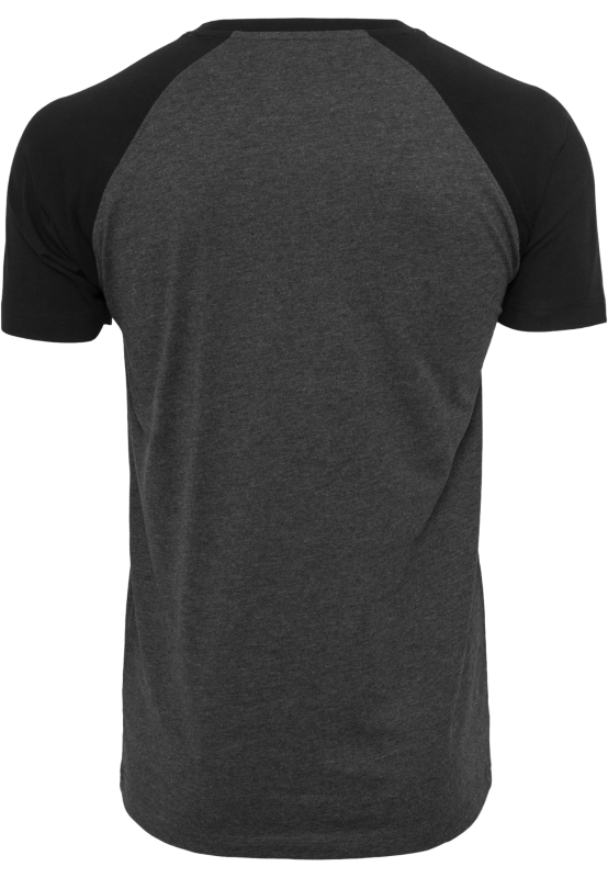 4053838067499 - Raglan Contrast Tee T-Shirt schwarz grau in XXL 4053838067499 - Raglan Contrast Tee T-Shirt schwarz grau in XXL