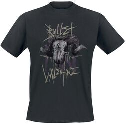 Goat Skull, Bullet For My Valentine, T-Shirt