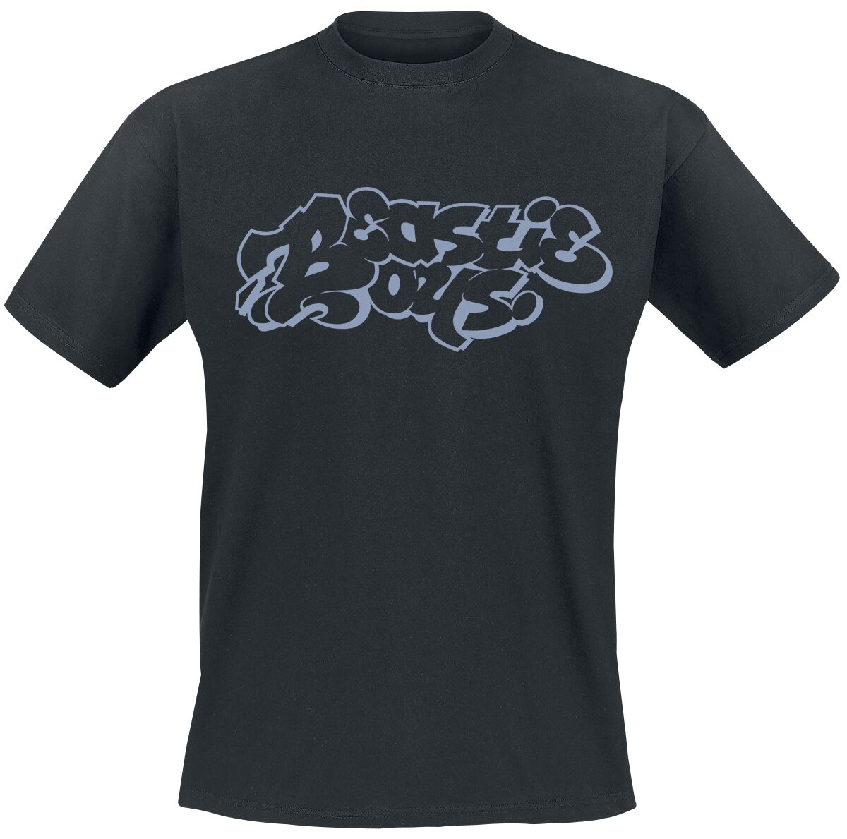 Beastie Boys T-Shirt - Graffiti Logo - S bis XXL - für Männer - Größe S - schwarz  - Lizenziertes Merchandise!