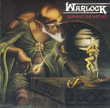 Image of Warlock Burning the witches CD Standard