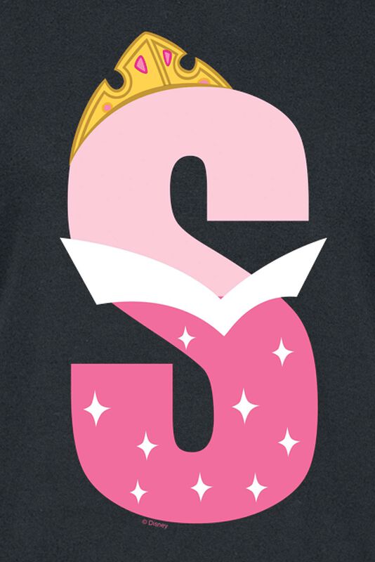 Frauen Bekleidung Alphabet S Is For Sleeping Beauty | Disney Princess T-Shirt