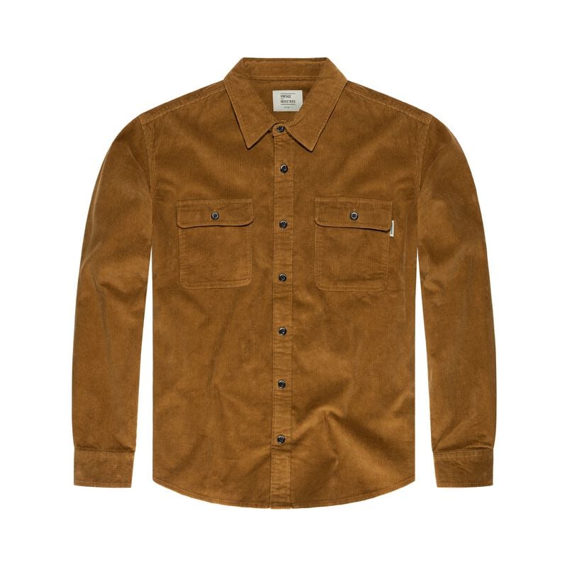 Levně Vintage Industries Košile Brix Košile hnědá