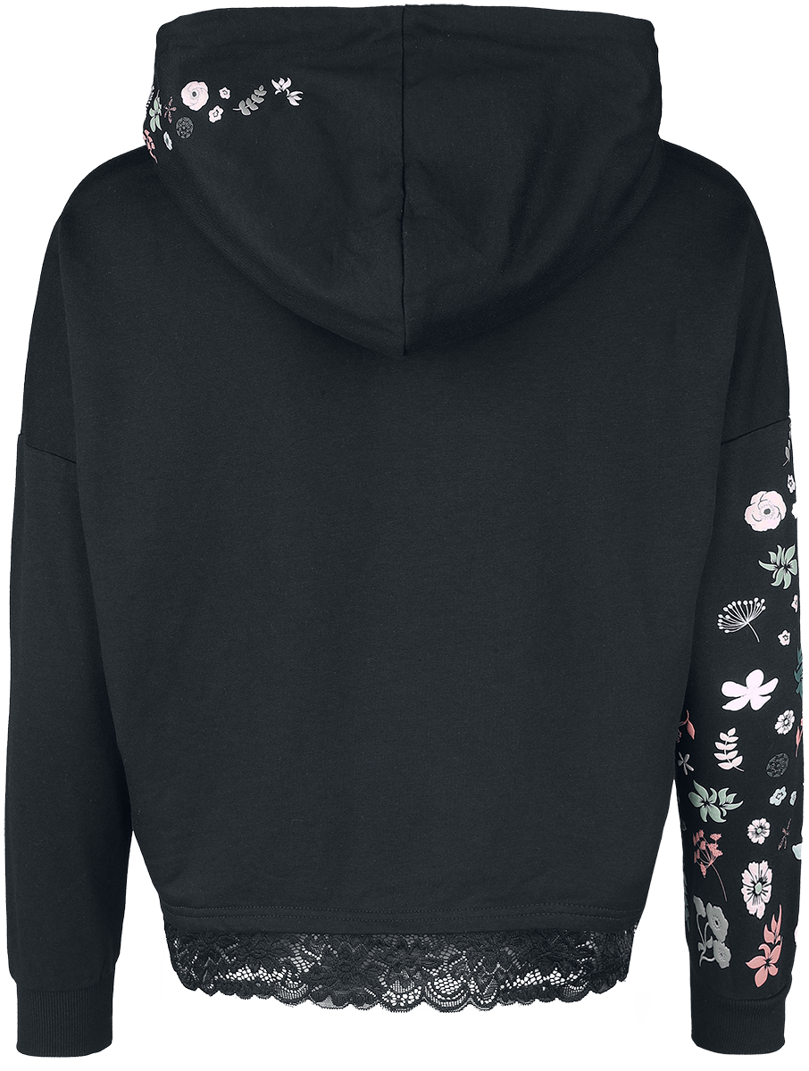 Peter Pan Tinker Bell Kapuzenjacke schwarz