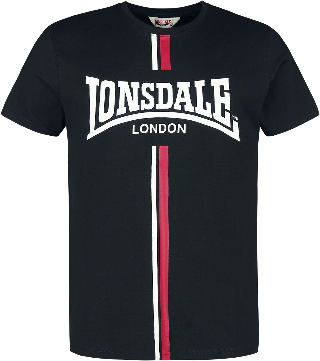 Lonsdale London T-Shirt - ALTANDHU - S bis XXL - für Männer - Größe M - schwarz