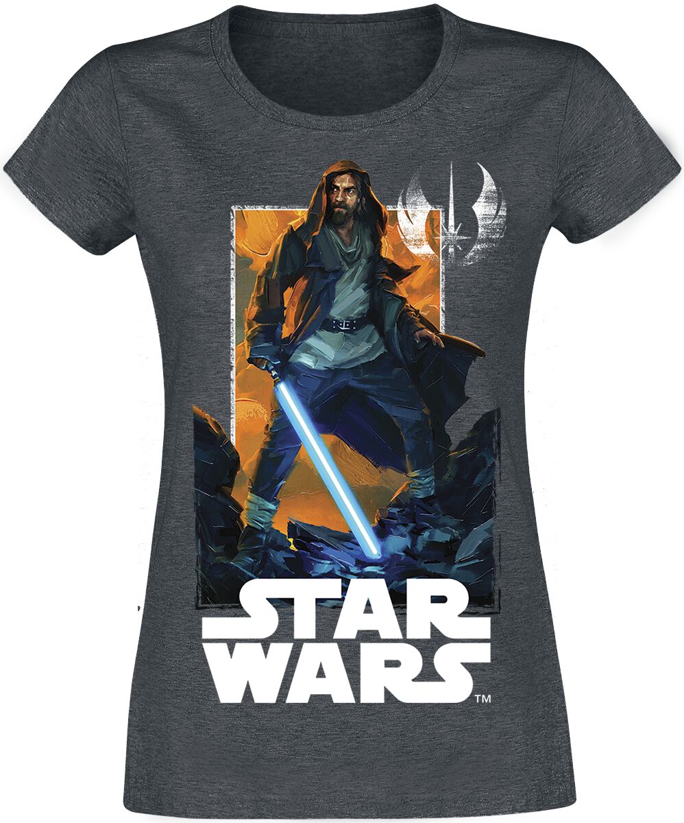 Star Wars Obi-Wan – Kenobi T-Shirt grau