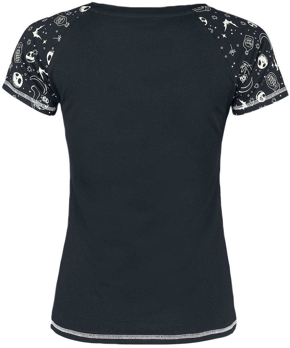 The Nightmare Before Christmas - Disney T-Shirt - Jack Und Sally - S bis XXL - für Damen - Größe XL - schwarz  - EMP exklusives Merchandise!