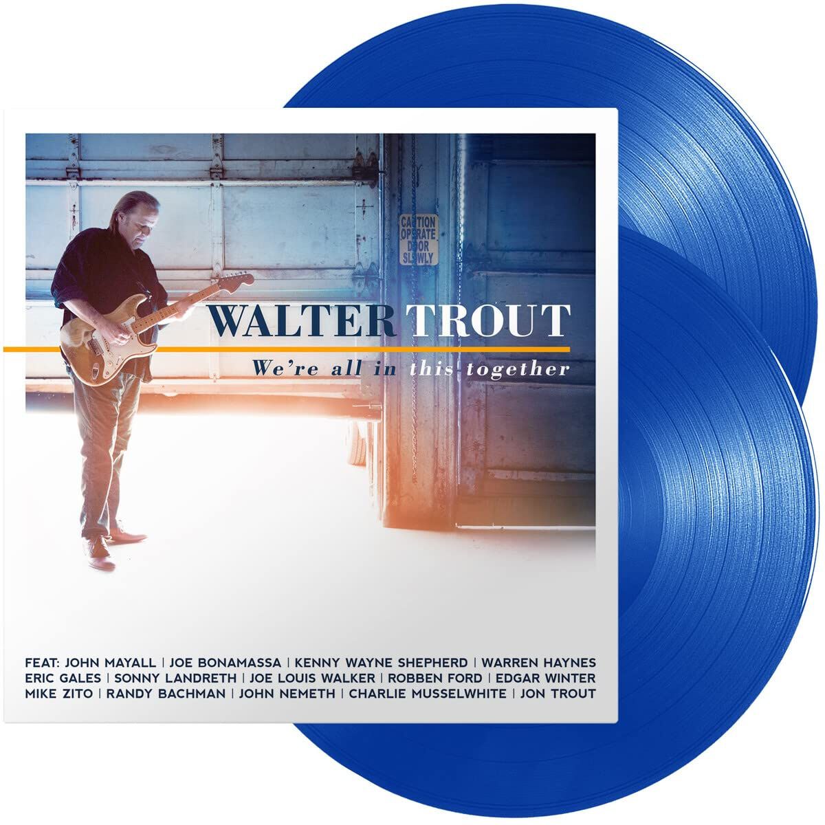 Walter Trout We're all in this together LP blue