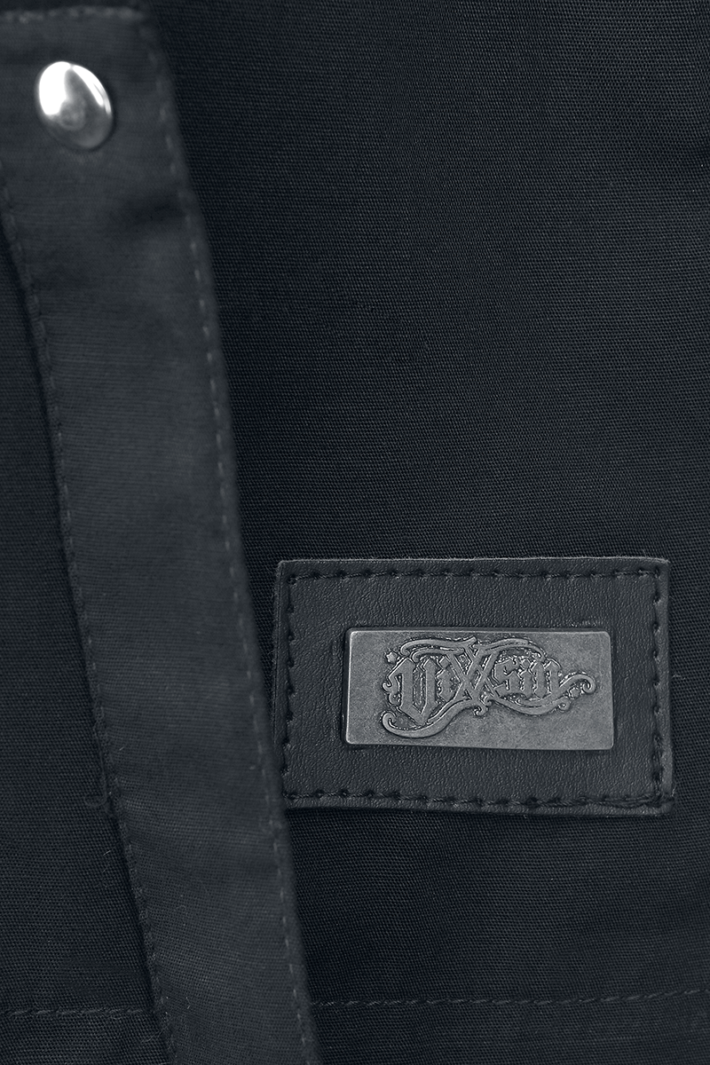 Vixxsin Cassius Shirt Kurzarmhemd schwarz