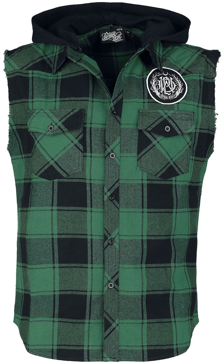 Levně Parkway Drive EMP Signature Collection Košile bez rukávu zelená/cerná