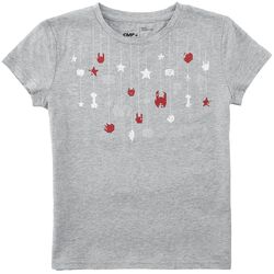 Kids T-Shirt mit Rockhand und Sternen, EMP Stage Collection, T-Shirt