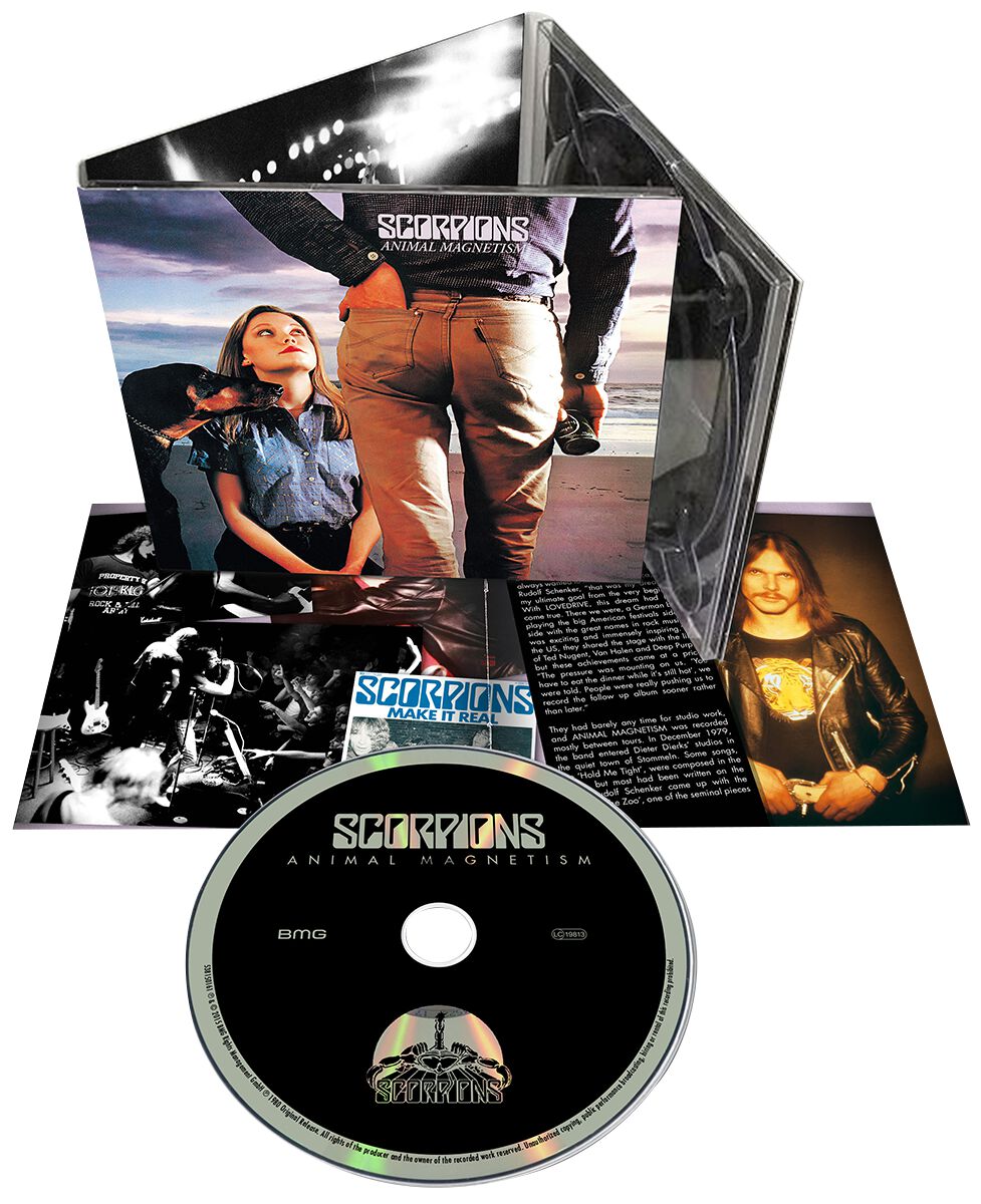 Image of Scorpions Animal Magnetism CD Standard