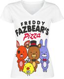 Pizza, Five Nights At Freddy's, T-Shirt