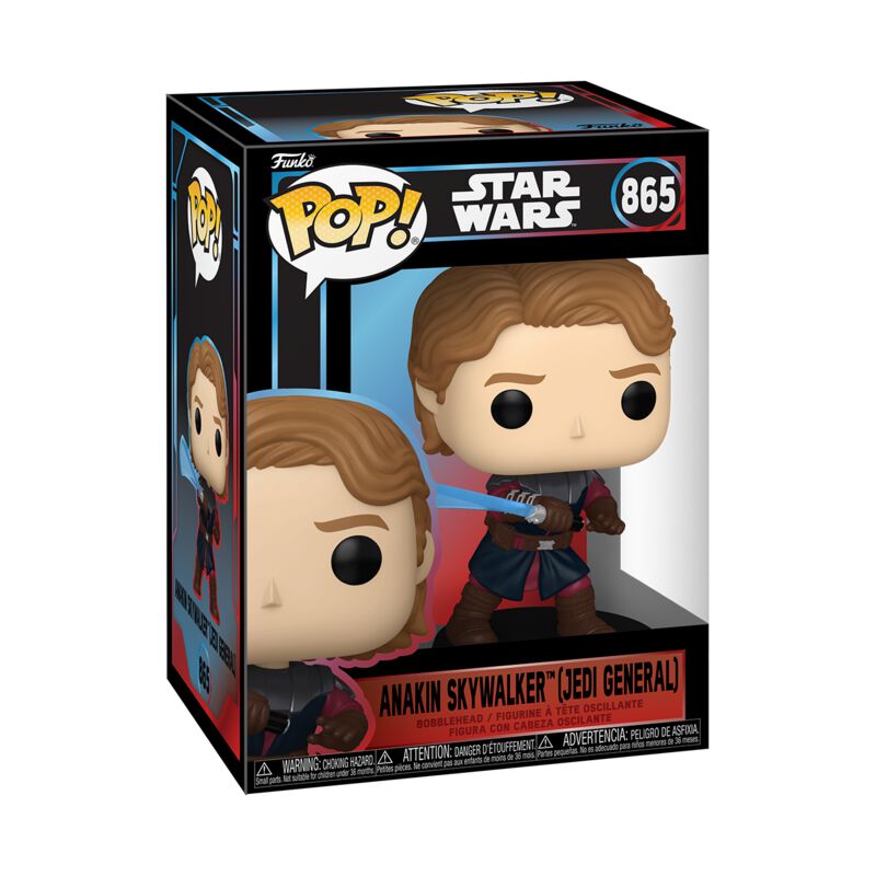 Star Wars - Anakin Skywalker (Jedi General) vinylfiguur 865 - Funko Pop! - Funko Shop Europe
