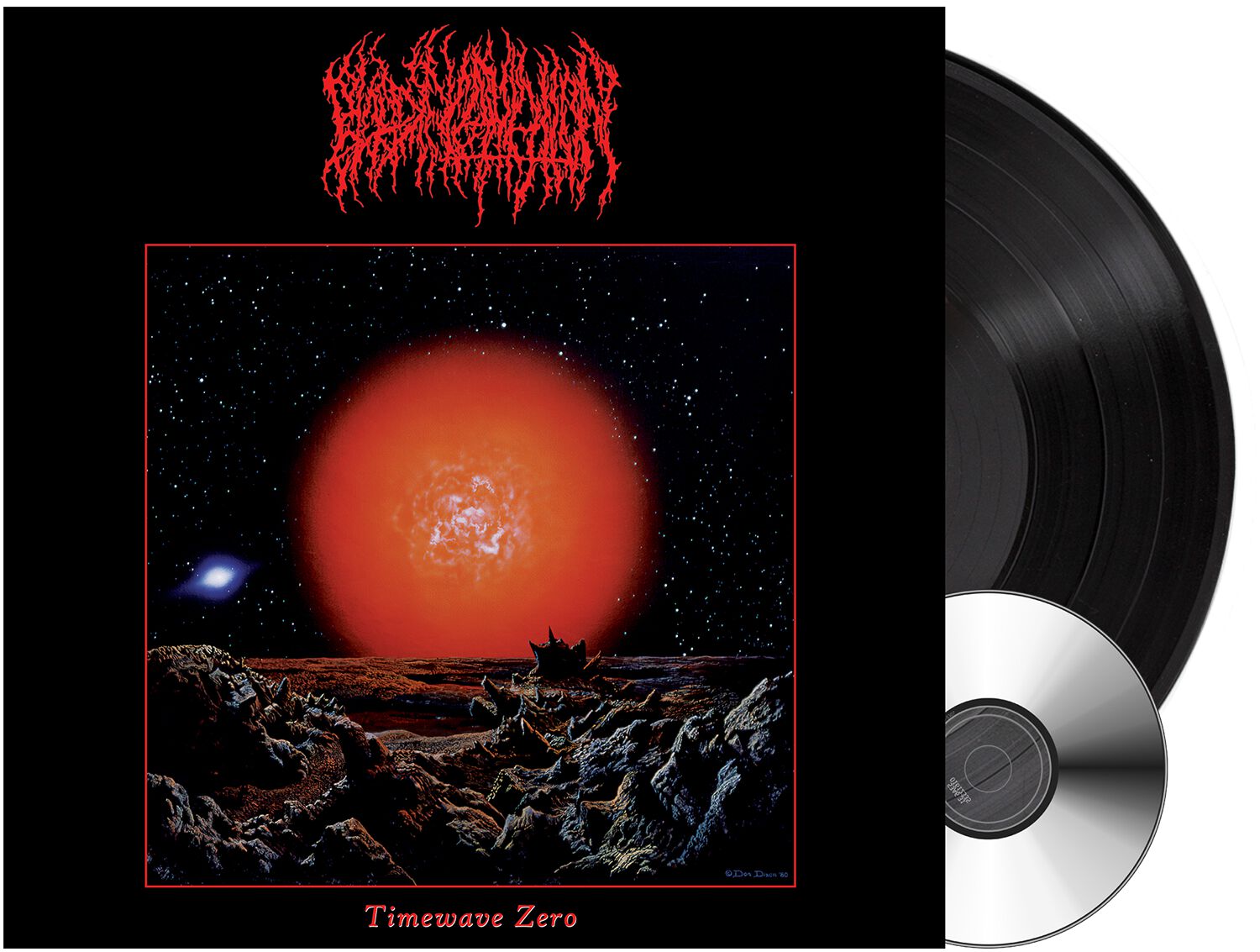 Image of LP di Blood Incantation - Timewave zero - Unisex - nero