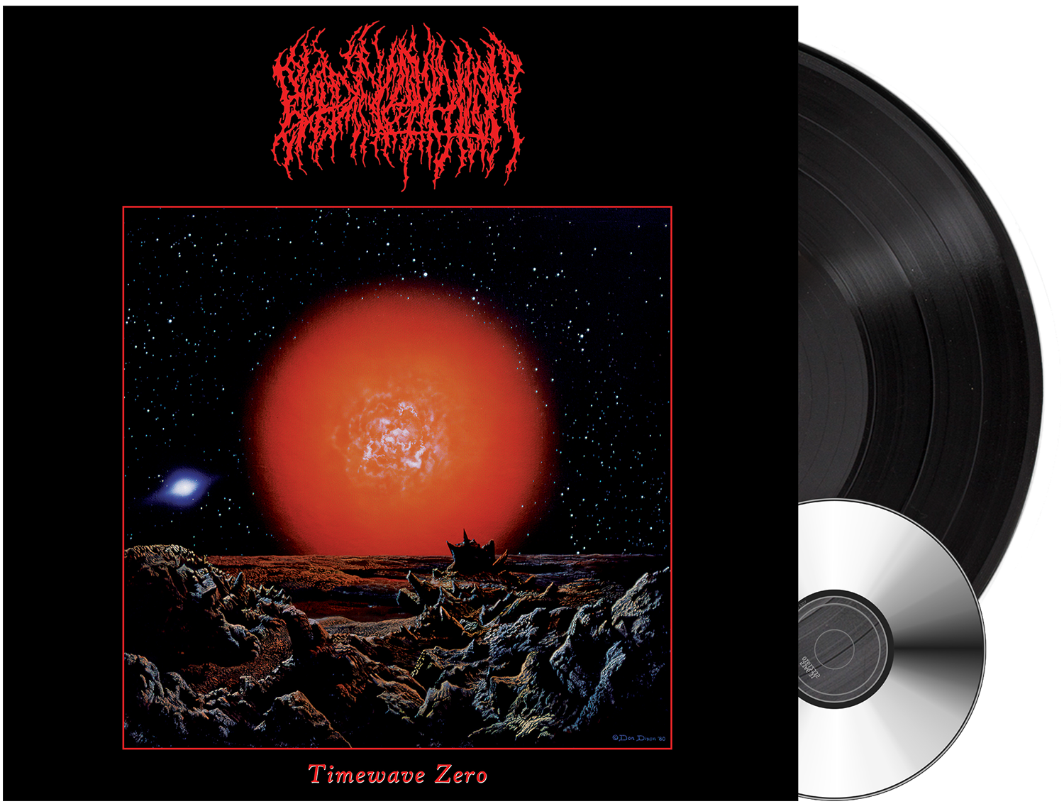 Blood Incantation  LP - Timewave zero - black