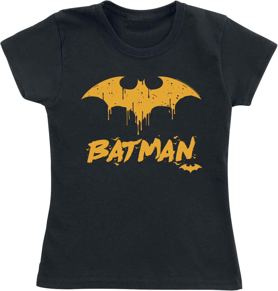 Batman Kids - Bat Drip T-Shirt black