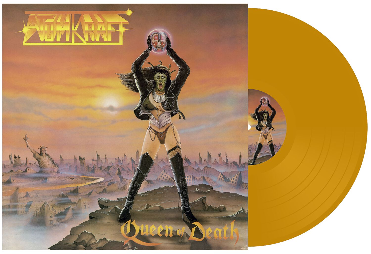 Image of Atomkraft Queen of death LP orange