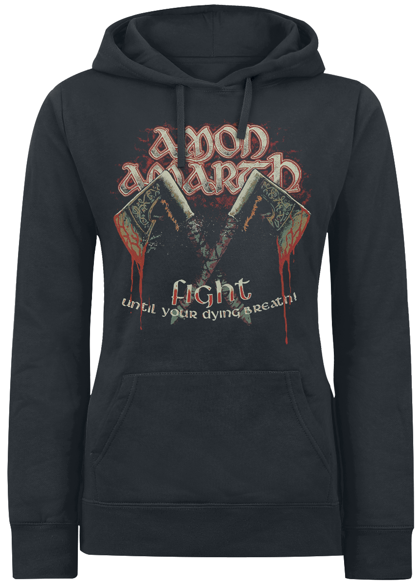 Amon Amarth - Viking - Girls hooded sweatshirt - black image