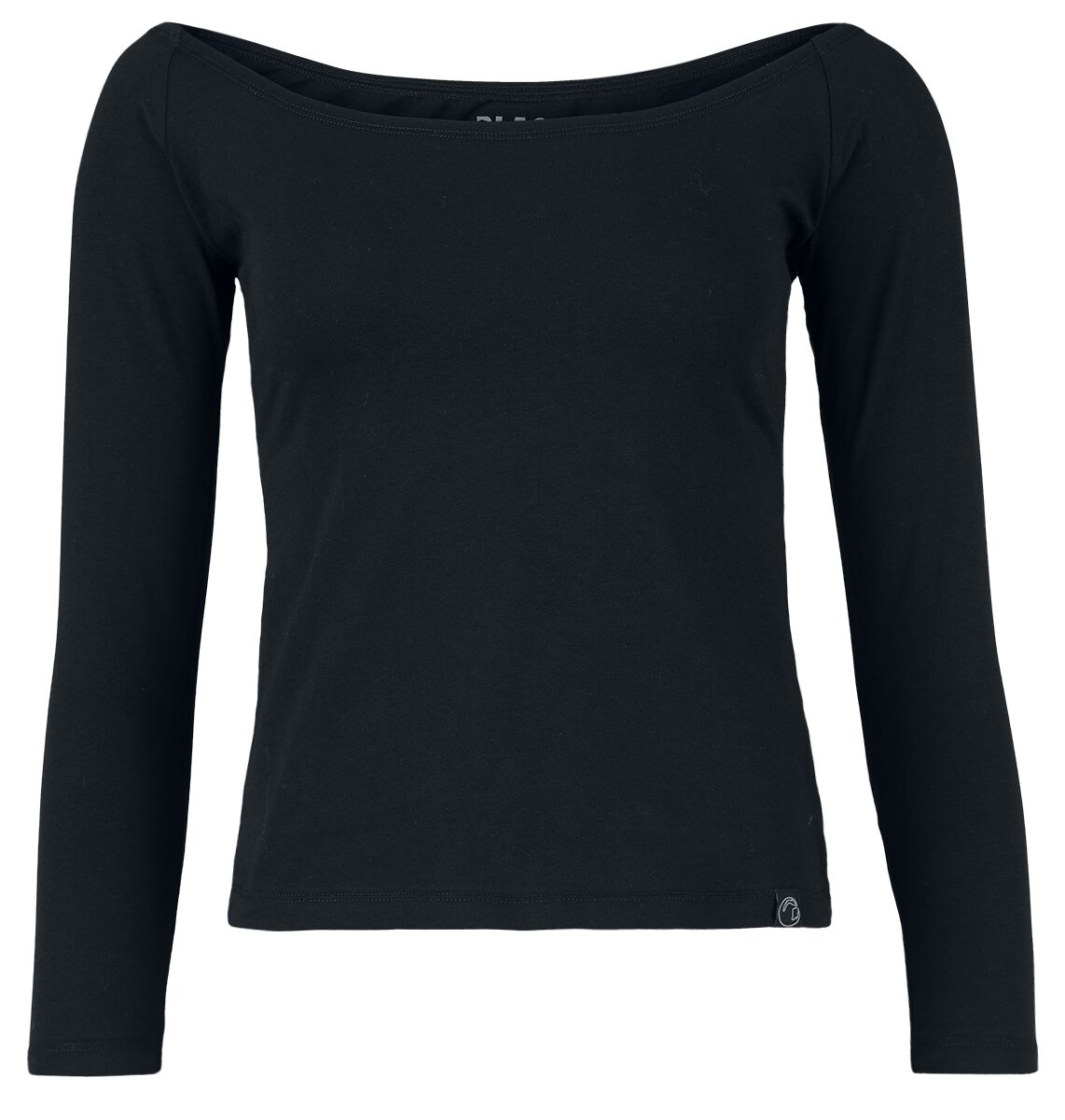 Levně Black Premium by EMP Dámské tričko s dlouhými rukávy černá