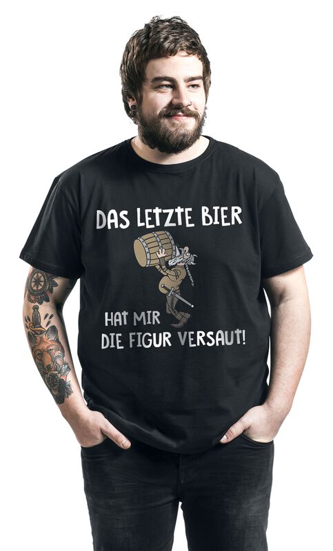 Männer Bekleidung Das letzte Bier | Alkohol & Party T-Shirt