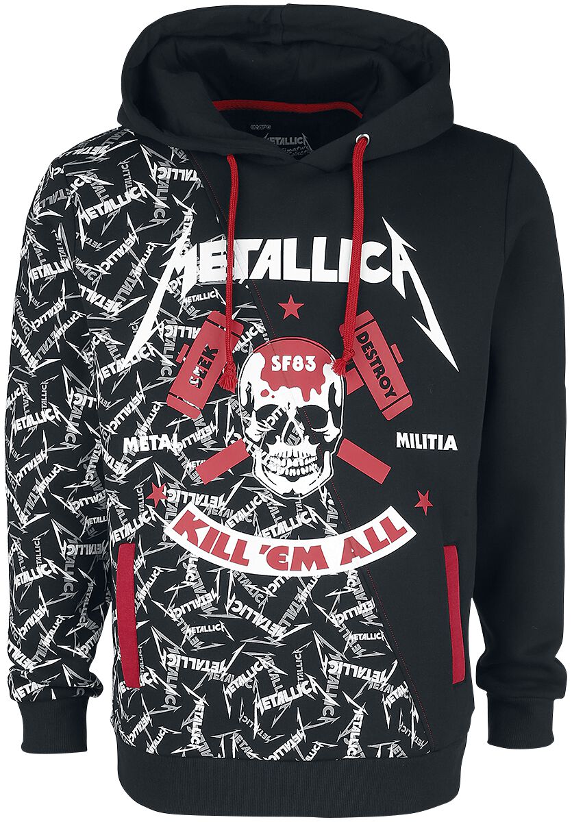 Image of Metallica EMP Signature Collection Kapuzenpulli schwarz