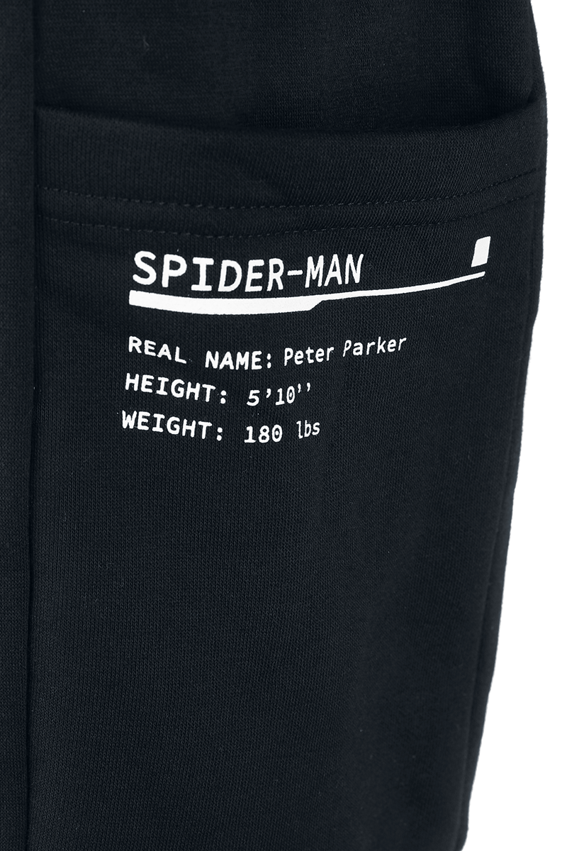 Spider-Man Spider's Web Kurzes Kleid schwarz