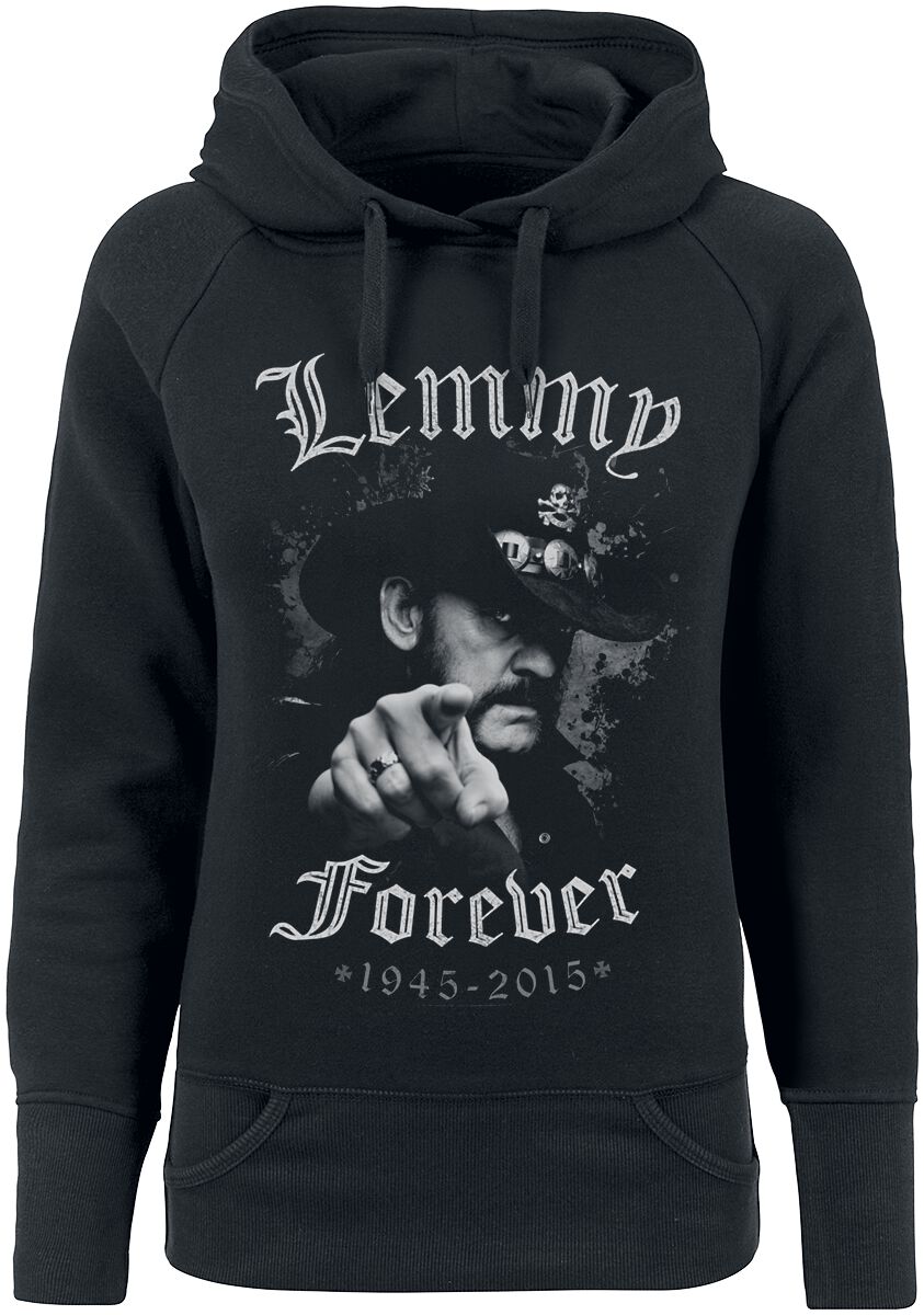 Lemmy Lemmy Forever Kapuzenpullover schwarz Lemmy Lemmy Forever Kapuzenpullover schwarz