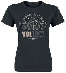 Skullwing - Rewind, Replay, Rebound, Volbeat, T-Shirt