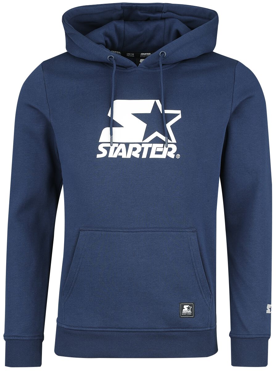 Image of Felpa con cappuccio di Starter - Starter the classic logo hoodie - S a L - Uomo - blu