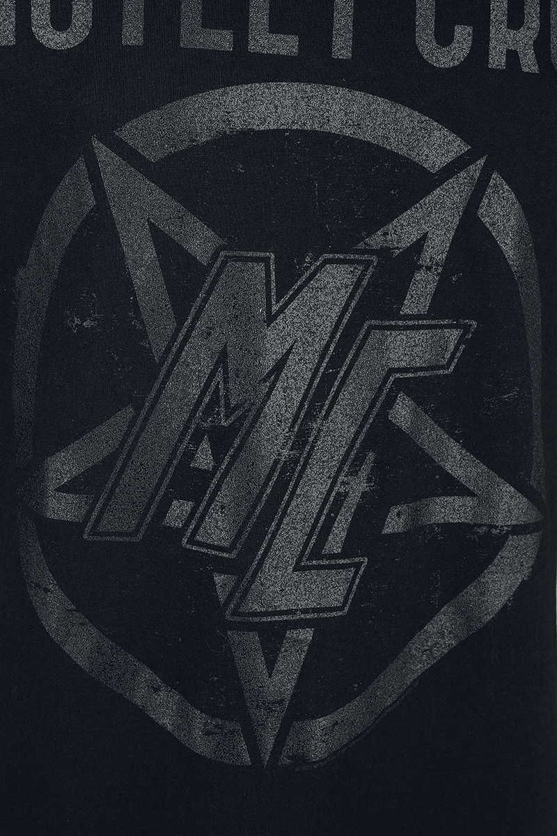 Mötley Crüe MC Pentragram T-Shirt schwarz