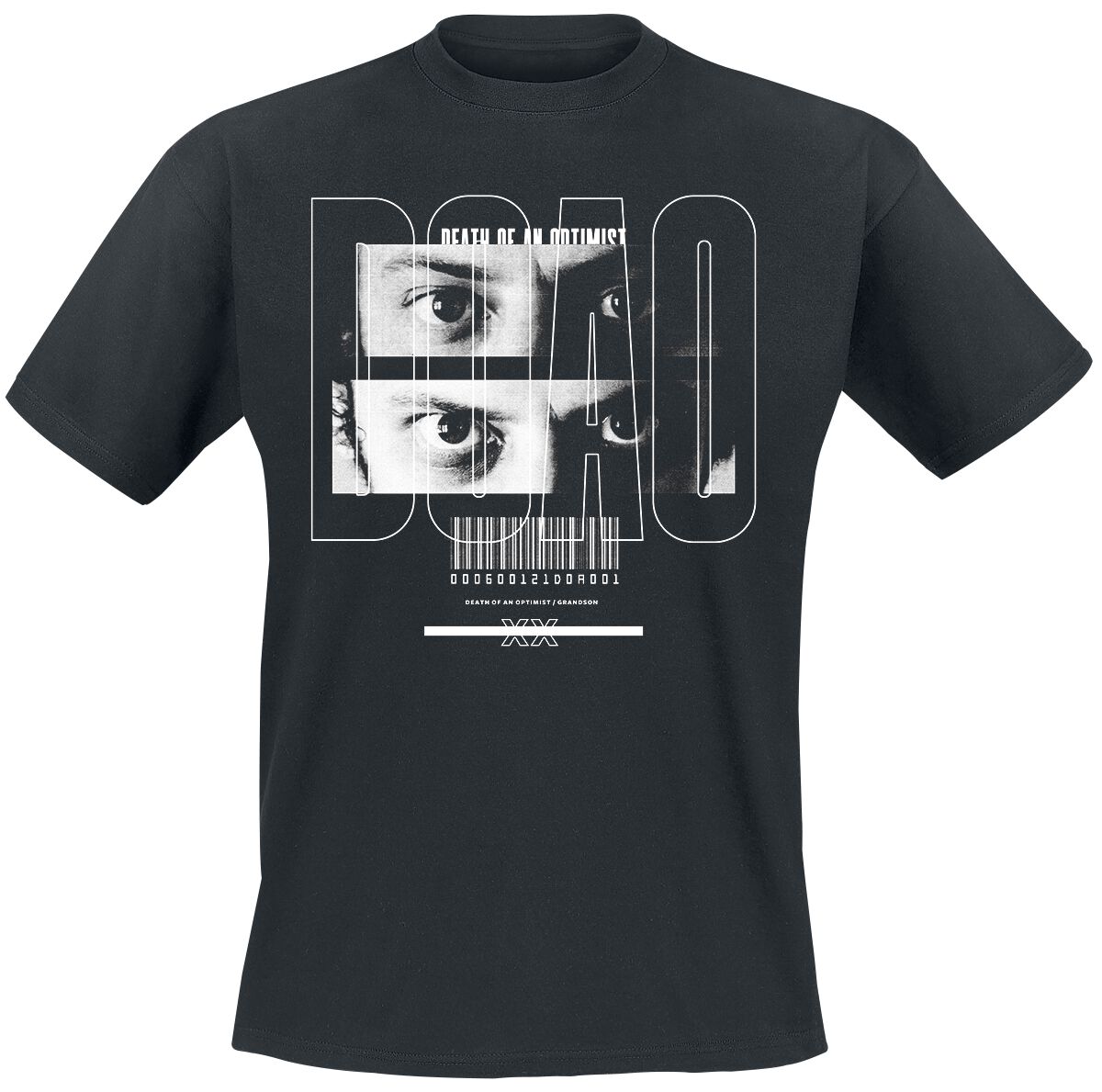 Grandson - Eye Stack - T-Shirt - Uomo - nero