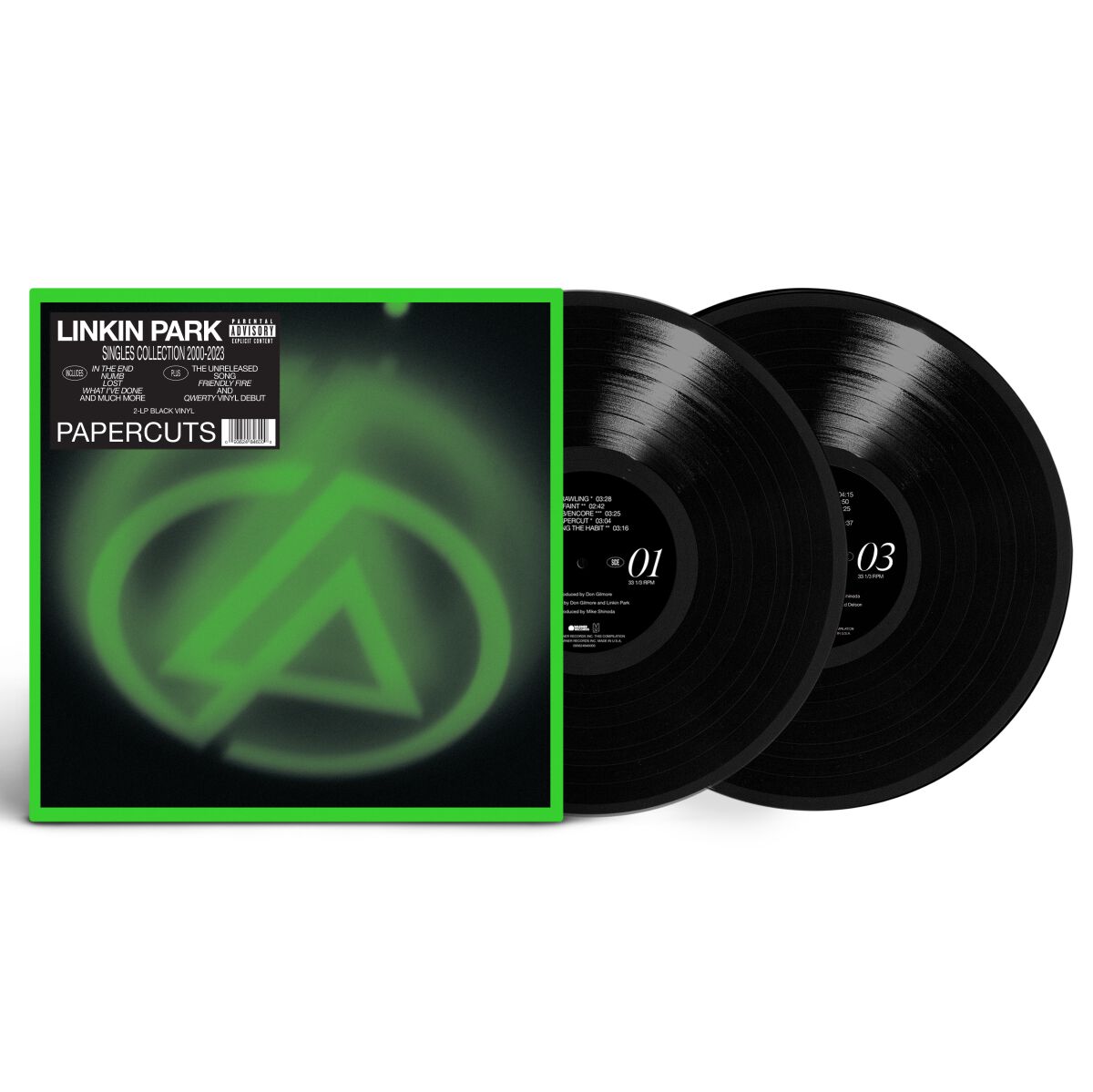 Papercuts (Singles Collection 2000-2023) von Linkin Park - 2-LP (Coloured, Limited Edition)