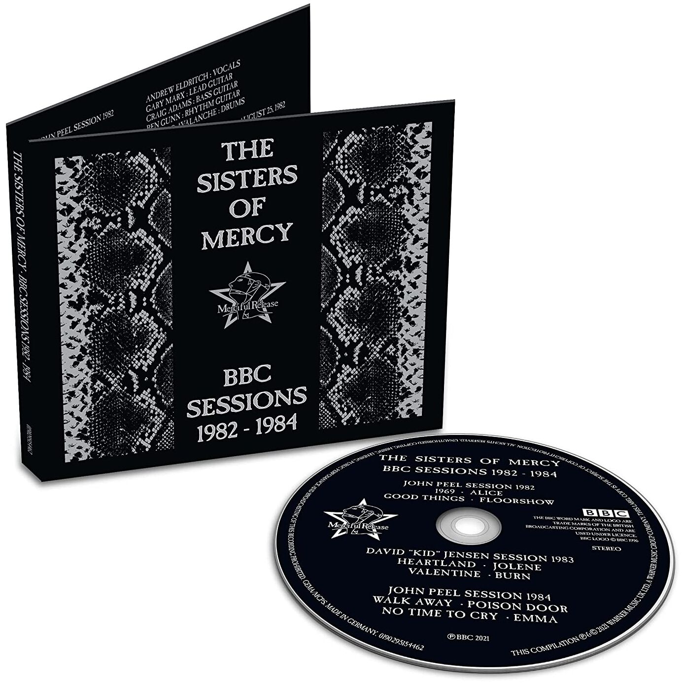 The Sisters Of Mercy BBC Sessions 1982-1984 (2021 Remaster) CD multicolor
